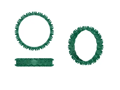 Eternity Ring001 3D print model