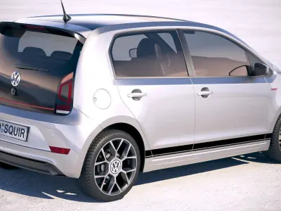 Volkswagen UP GTI 5-door 2018 3D model