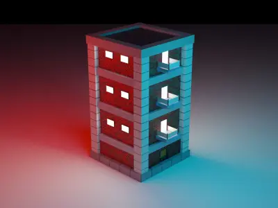 Building 3D model 8