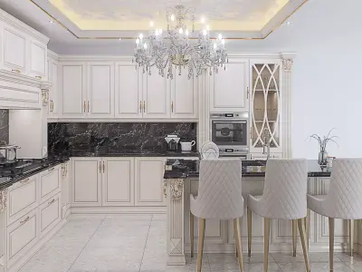 kitchen design 3D model