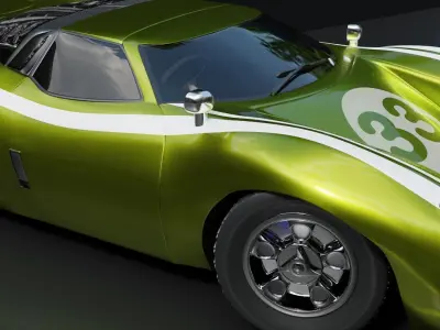 Jaguar XJ13 3D model