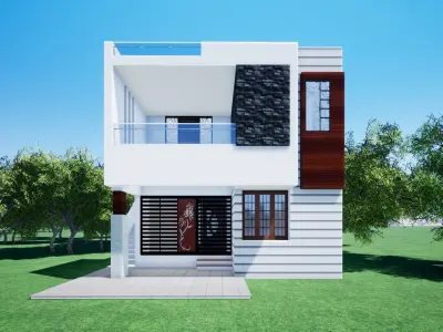 house 130 3D model