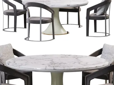 David dining table 3D model