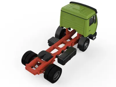 3D Printing Benz NG short Cab 3D Model  Ready for Resin and FDM  3D print model