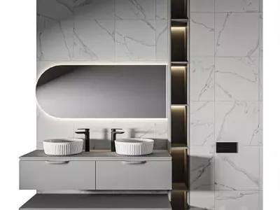 Luxury Bathroom 297 3D model