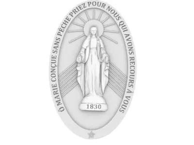 nossa senhora aparecida Our Lady Aparecida 3D print model