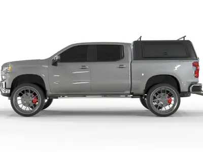 Chevrolet Silverado Camping 2019 3D model