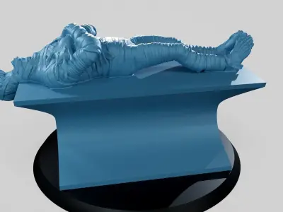 Mummy Tomb - Pen Holder Apple - Wacom - Default Pen 3D print model