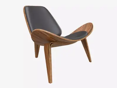 Mid Century Lounge Chair 3D model