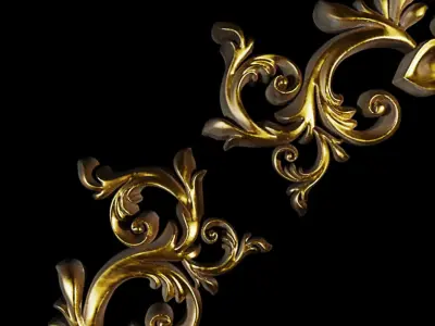 Ornament Carving Vol 02 3D model