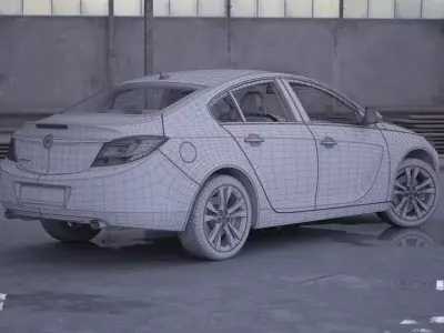 Opel Insignia Car 3D model