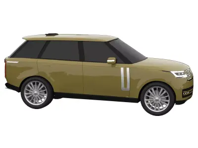 Range Rover 3D model by jobaijerom