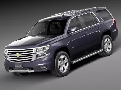 Chevrolet Tahoe Z71 2015 3D model