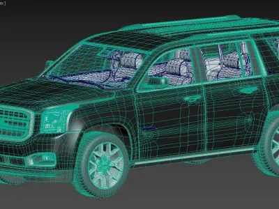 GMC Yukon 2015 -2020 3D model