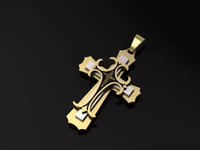 Cross Pendant  3D print model