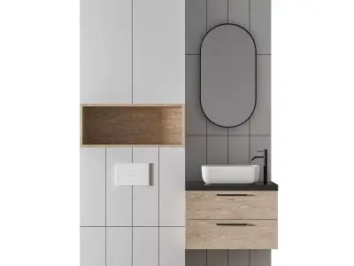 Luxury Bathroom 201 3D model