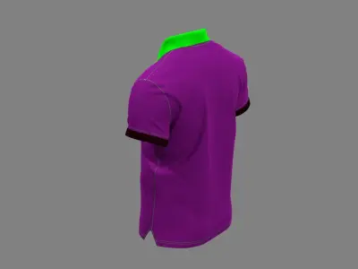 Polo Shirt 3D model