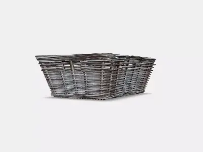 BYHOLMA Panier Low-poly 3D model