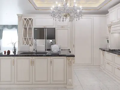 kitchen design 3D model