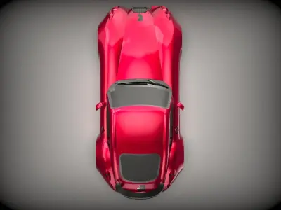 wiesmann mf5 roadster 3d model  3D model