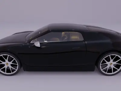 Porsche Le Mans Living Legend and Panamera mashup 3D model