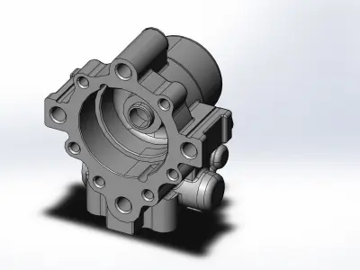 pump-3D gearbox 3D print model