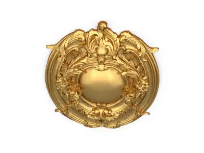 Classic decor ornament 64 3D model