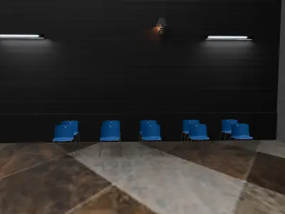 Reception Area  3D model