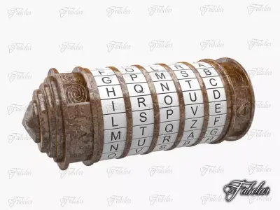 Cryprex Rusty Low-poly 3D model