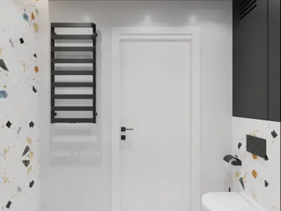 Modern Interior Design Flat Apartament 002 3D model