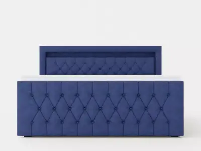 Franco Bed Pack With Storage Led Lighting 180 Low-poly 3D model