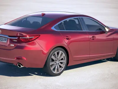 Mazda 6 Sedan 2018 3D model