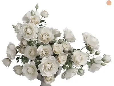 Flower In Vase 110 3D model