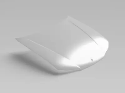 S15 Spec R Hood Exterior Surface - 3D Laser-Scanned 3D model