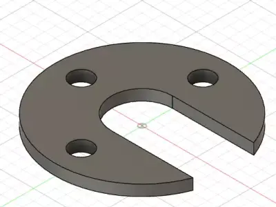 Mechanical part for engineers 3D print model