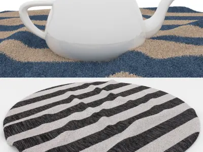 Rugs No 677 Low-poly 3D model