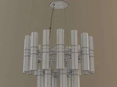 LUXURY CHANDELIER  3D model