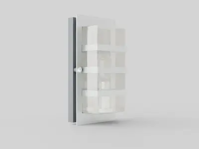 Boden Cradle Fixture Lamp Low-poly 3D model