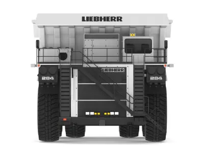 Liebherr T284 Mining Truck T 284 3D model
