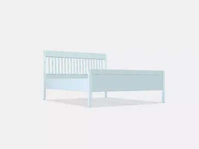 IDANAS Bed frame 7 Low-poly 3D model