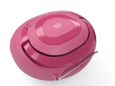 FM Radio Low-poly 3D model