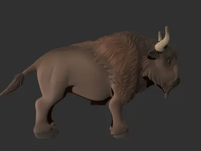 Bison 3D model
