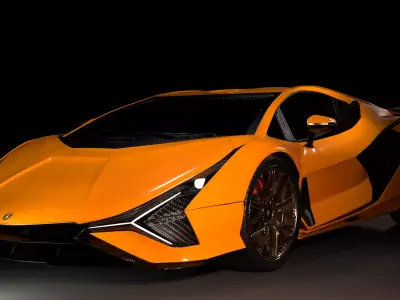 Lambo Sian Automotive design 3D model