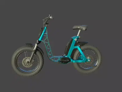 Electric Bicycle 3D model