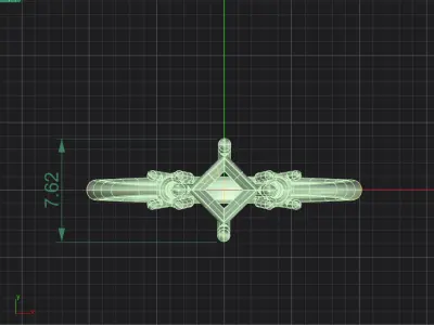 Minimalist Nova Ring 3D Model 3D print model