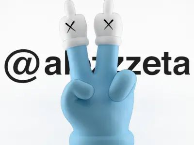 Kaws Hands Mini for Print 3D print model