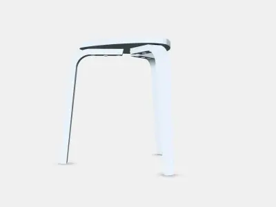 KYRRE Stool 2 Low-poly 3D model