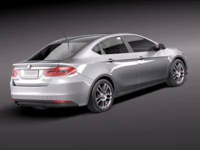 Fiat Viaggio  2013 3D model