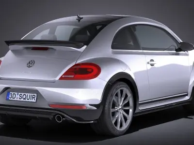 Volkswagen Beetle 2017 3D model