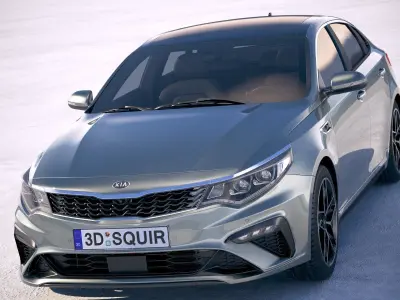 Kia Optima 2019 3D model